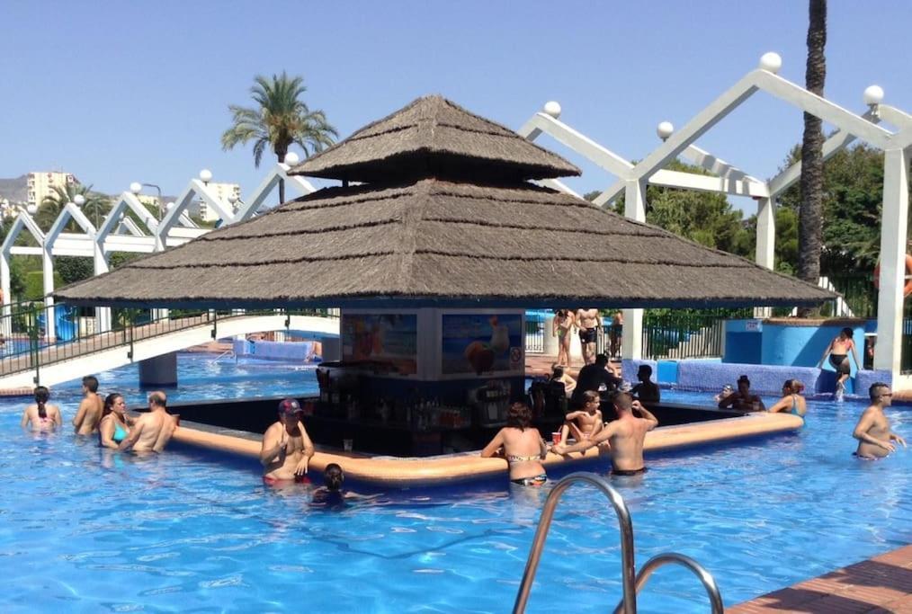 Lux. Frontbeach-Terrace. 5 Pools.Tv. 2 A.C.Netflix Беналмадена Екстериор снимка